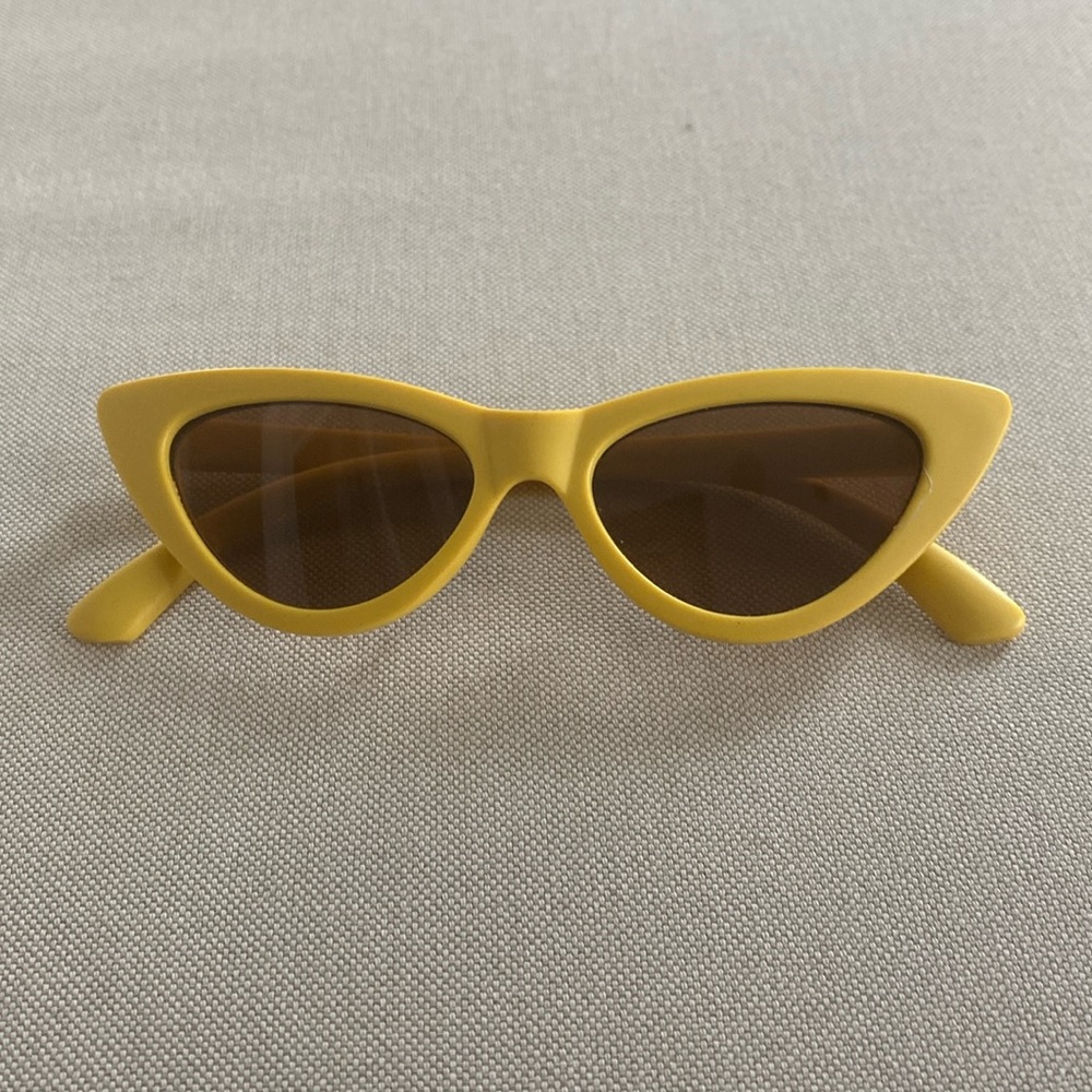 Yellow Little Kids Cat Eye Zara Sunglasses